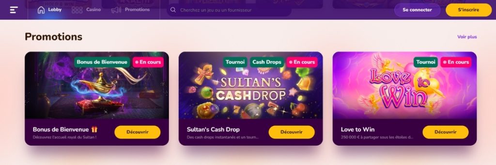 Wild Sultan Casino Promotions